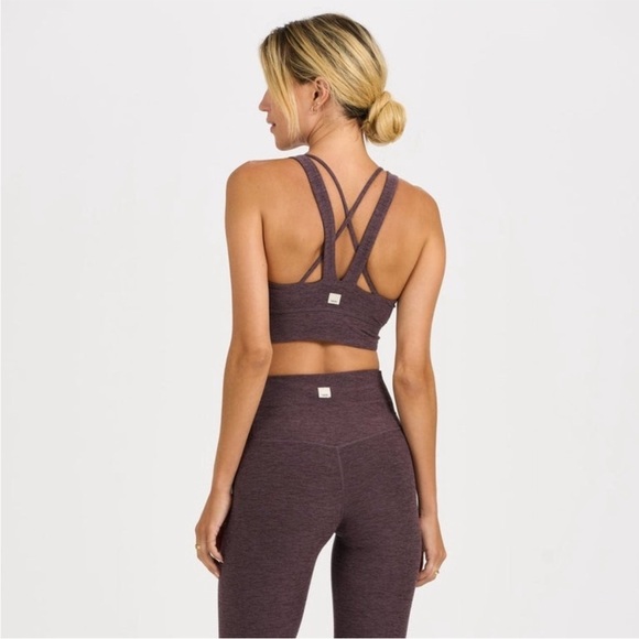 Vuori Other - Vuori Purple Cross-Back Sports Bra Intimates